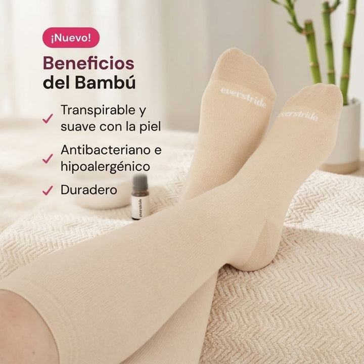 Calcetines de compresión Largos de bambú