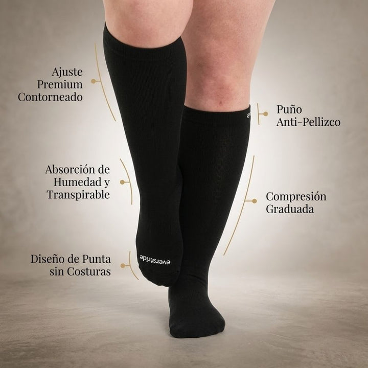 Calcetines de compresión Largos de bambú