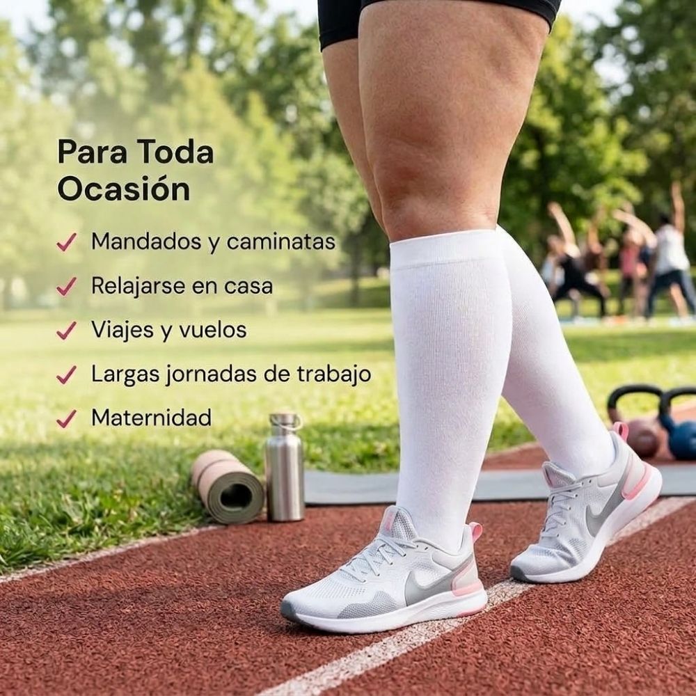 Calcetines de compresión Largos de bambú