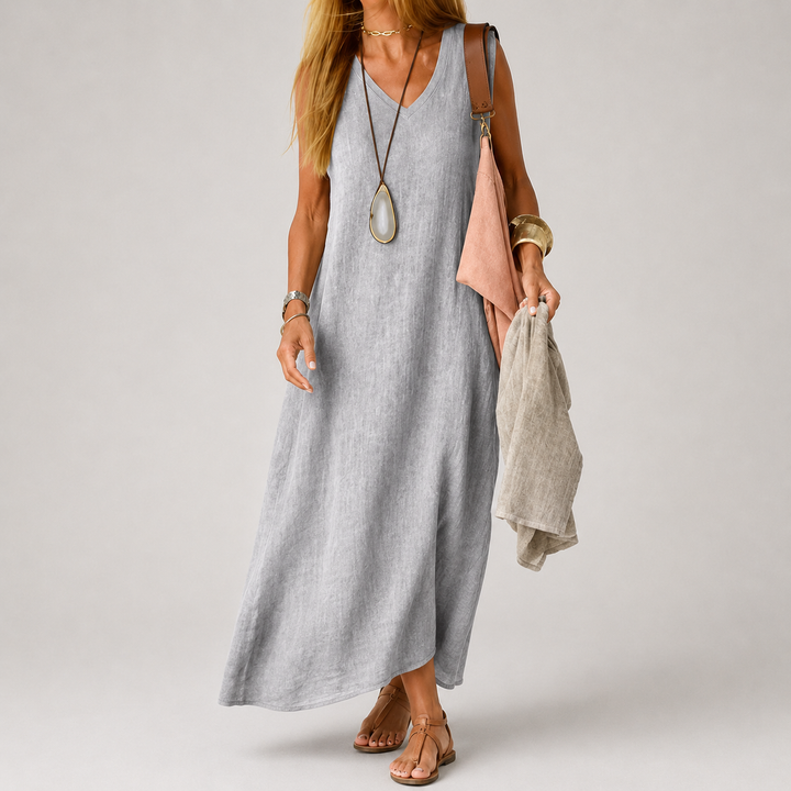 VESTIDO MARTINA – SILUETA PERFECTA CON CUELLO V