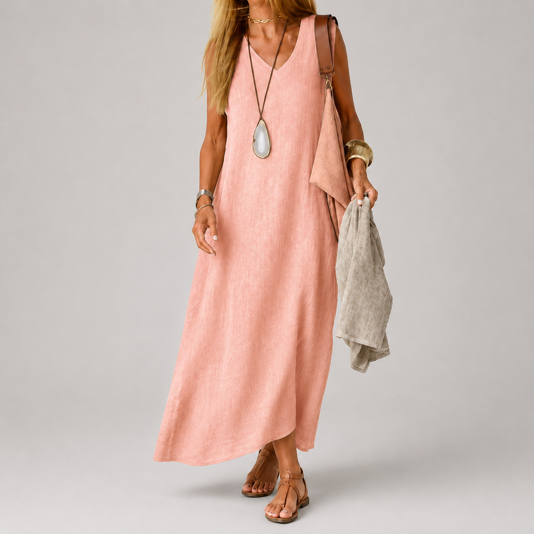 VESTIDO MARTINA – SILUETA PERFECTA CON CUELLO V